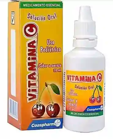 Vitamina C Gotas 30 Ml Sabor Cereza