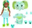 Muñeca Barbie Chelsea Cutie Reveal Jungle Series Elefante