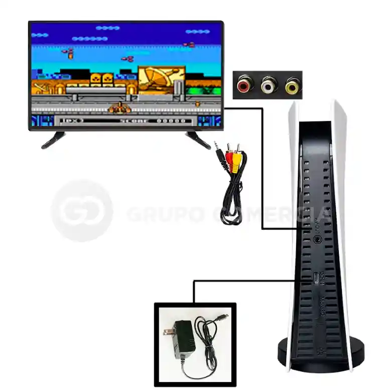 Juegos Tv Game Station 2000 Juegos Retro 2 Controles