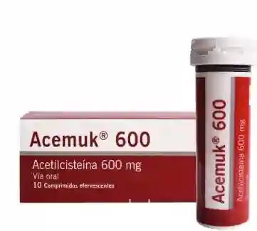 Acetilcisteina 600 Mg X 10 Comprimidos Efervescente