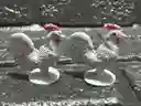 Animales Maqueta Gallo Gris