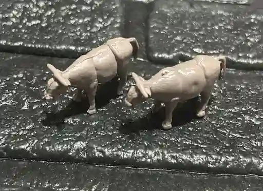 Animales Maqueta Toro Cafe