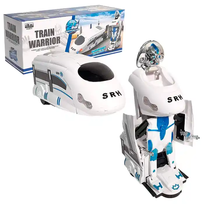 Tren Bala Robot Transformer Para Niños