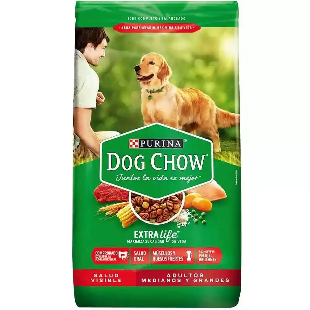 Dog Chow Alimento Para Perro Adulto Mediano Y Grande