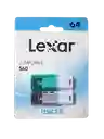 ⭐ Kit 2 Memorias Usb Lexar Jumpdrive 64gb, S60, Usb 2.0⭐