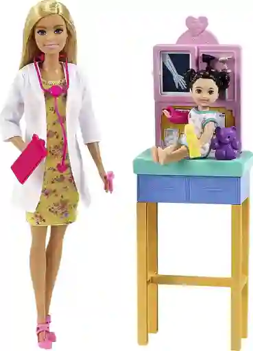 Barbie Doctora Pediatra Radiografía Original Incluye Accesor