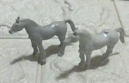 Animales Maqueta Burro Gris