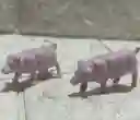 Animales Maqueta Cerdo Rosado
