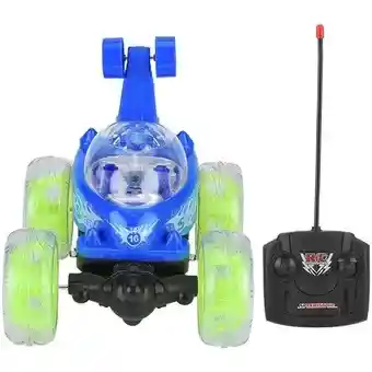 Carro Loco Control Remoto Vueltas Diversion Luces Led 360