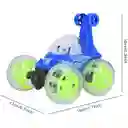 Carro Loco Control Remoto Vueltas Diversion Luces Led 360