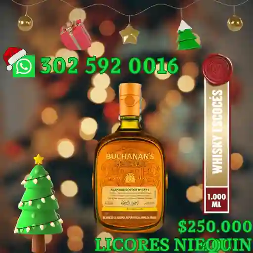 Buchanans Whisky Master X Litro