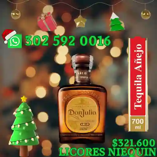 Tequila Añejo Don Julio 700 Ml