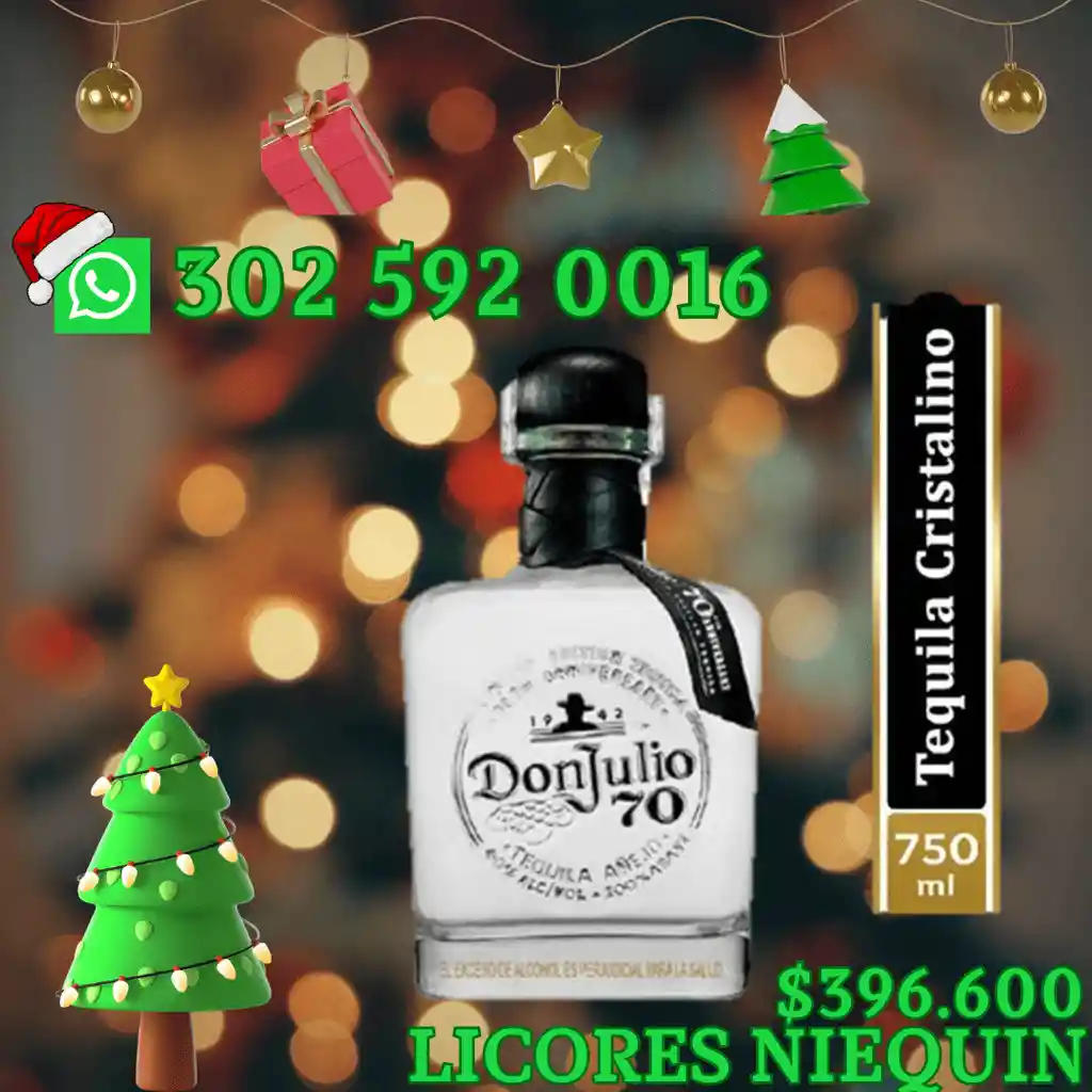 Don Julio Tequilacristalino X Botella 700ml