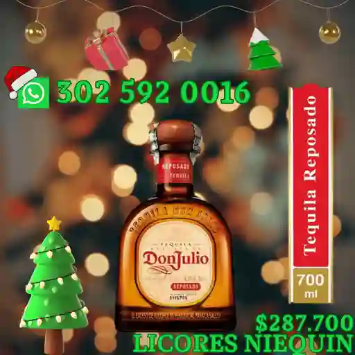 Don Julio Tequila Reposado Botella X 700ml