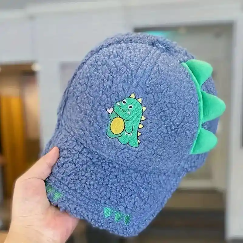 Gorra Infantil Dino Peluda