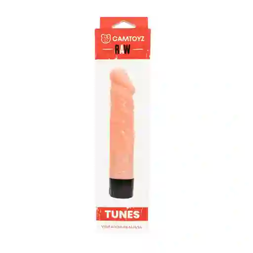 Vibrador Realista Tunes 19.8 Cm Piel