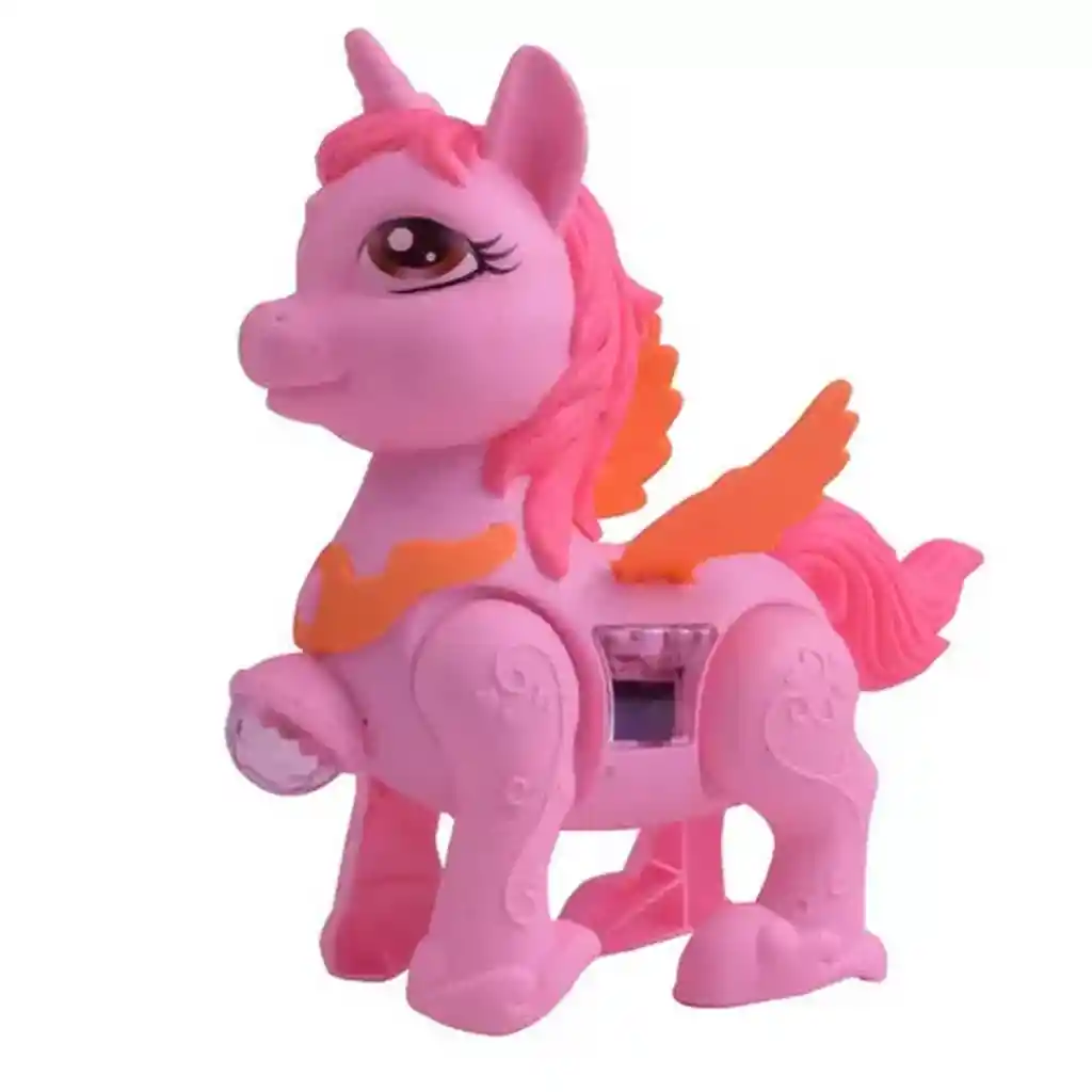 Juguete De Unicornio Pony Juguete Musica Camina + Baterias