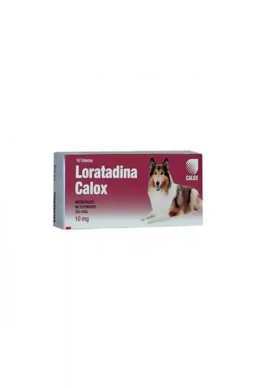 Loratadina 10mg Calox X 10 Tabletas