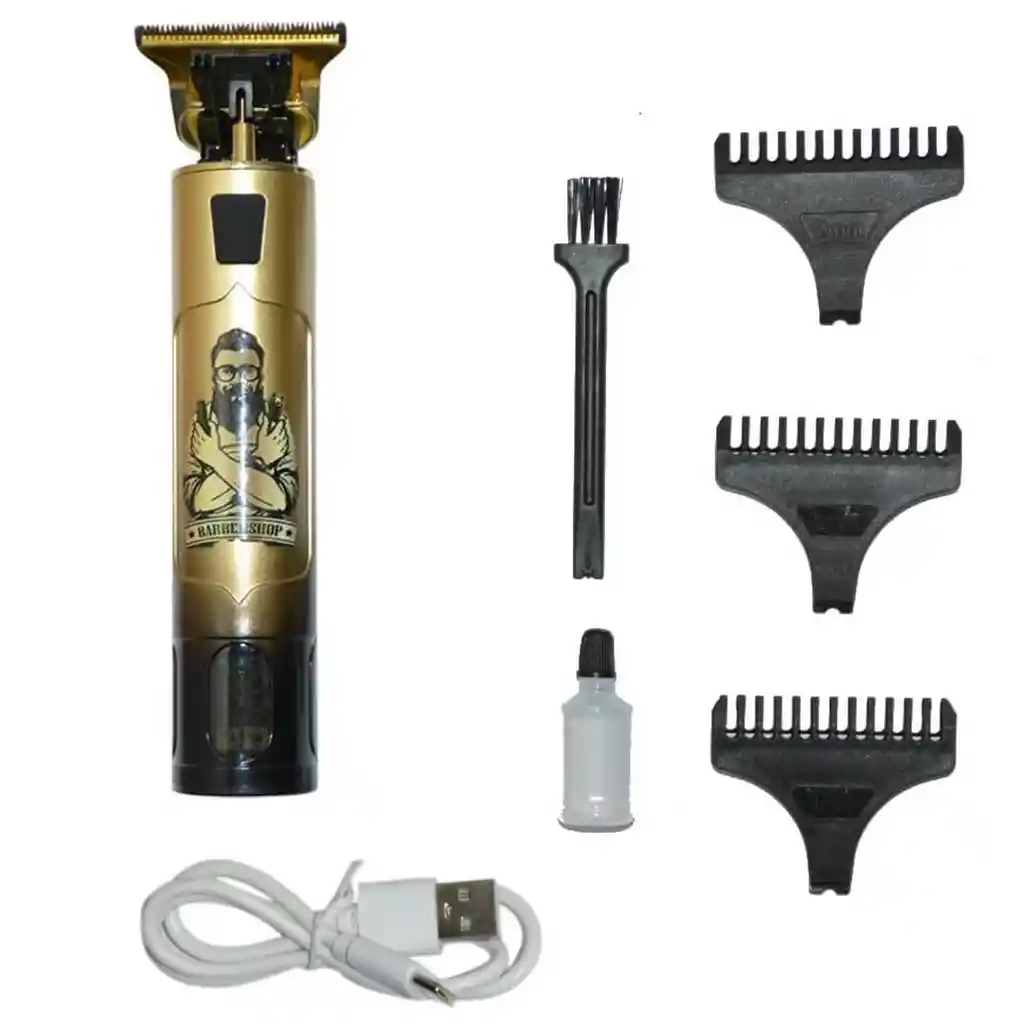 Maquina Afeitar Electrica Barbera Patillera+accesorio Wa1923