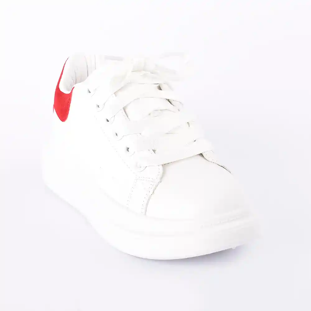 Priceshoes Tenis Moda Mujeres 702mq1301rojotalla 37