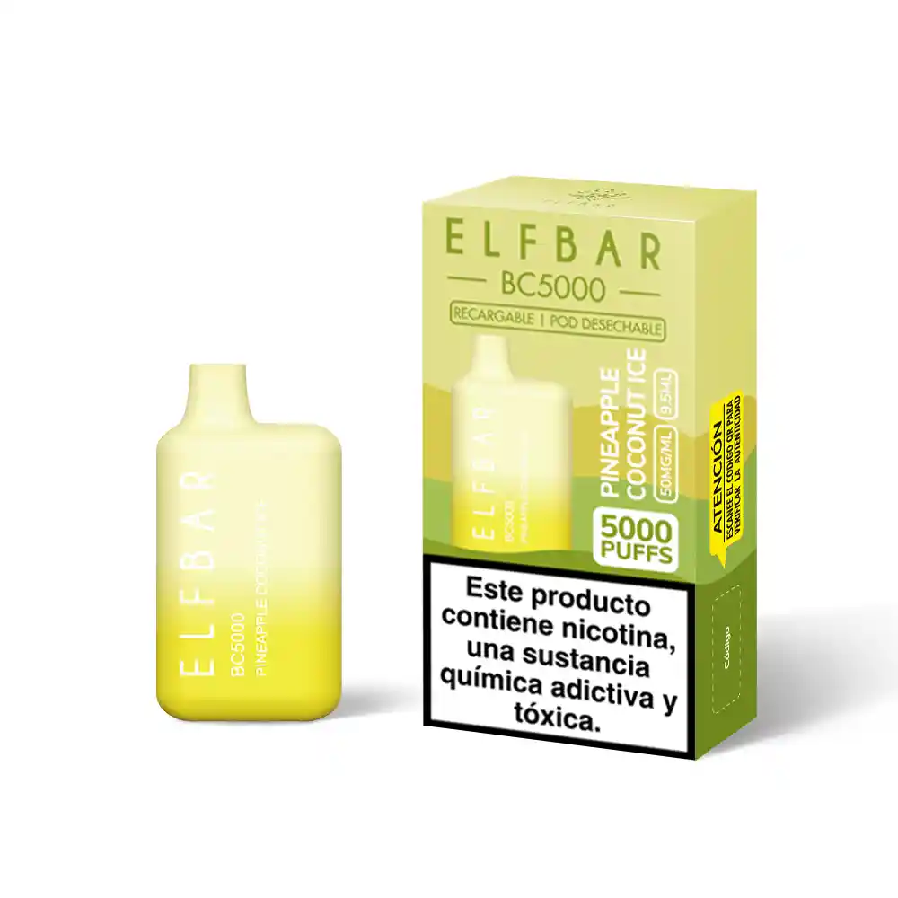 Vape Elfbar 5000 Pineapple Coconut Ice