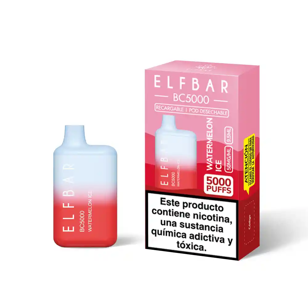 Vape Elfbar 5000 Watermelon Ice