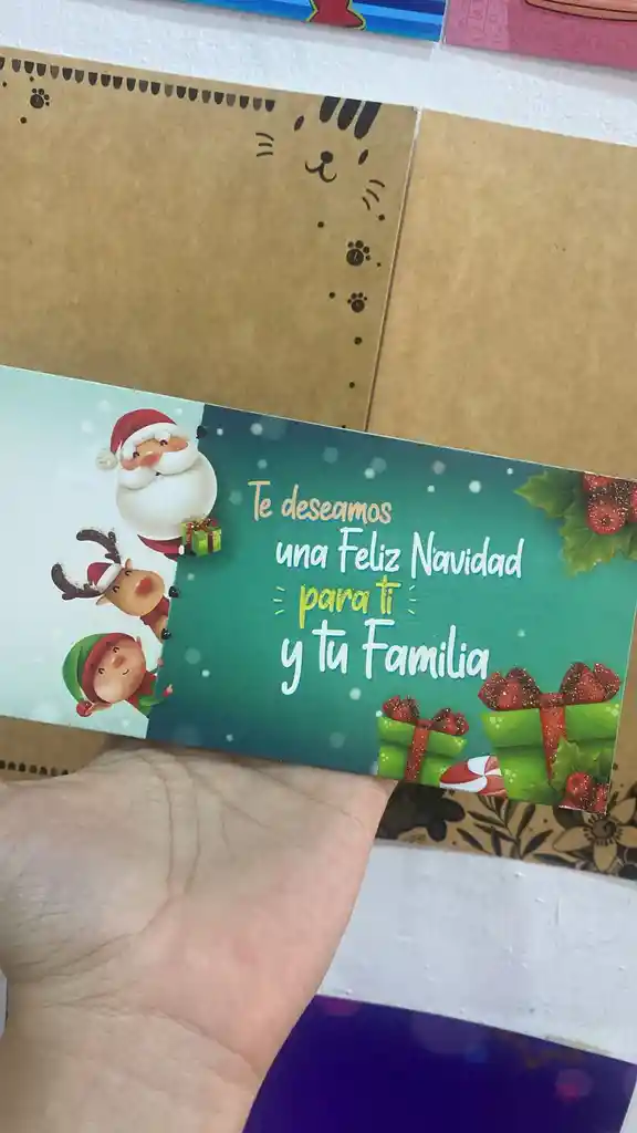 Lluvia Sobre Navidad Metalizado