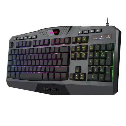 Kit Teclado Y Mouse Gamer Redragon S101-3 K530a-rgb + M601-3