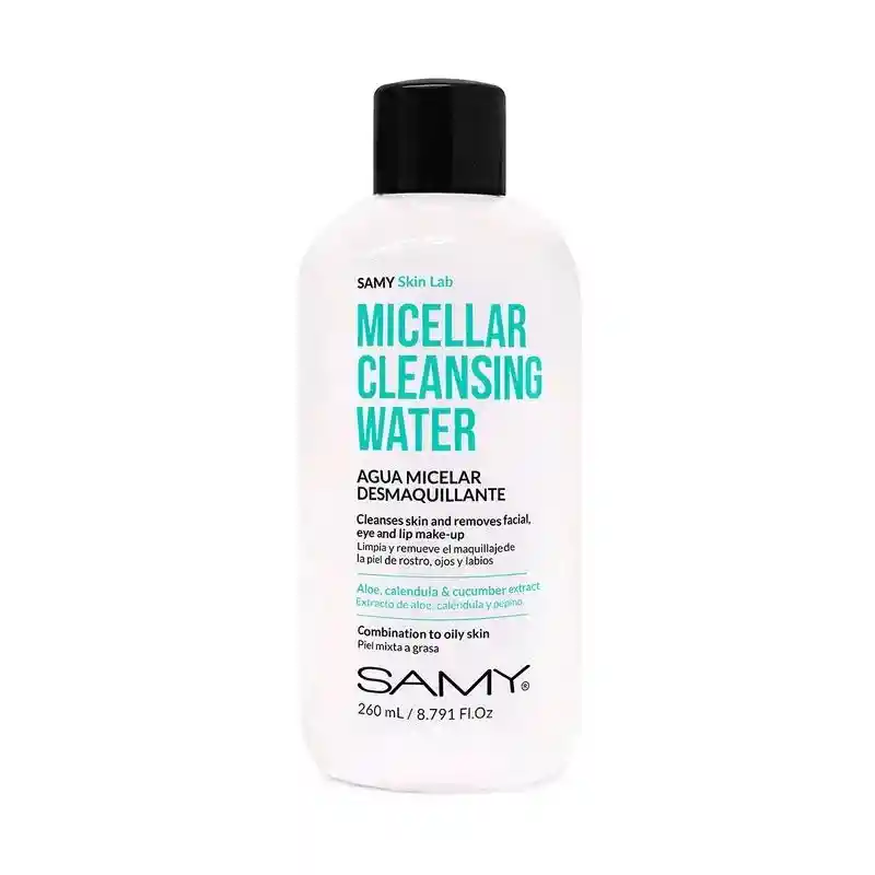 Samy Agua Micelar Desmaquillante X 260ml