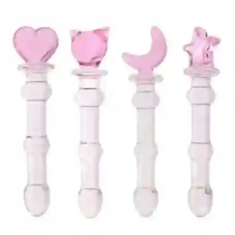 Consolador Star Cristal Dildo De Vidrio