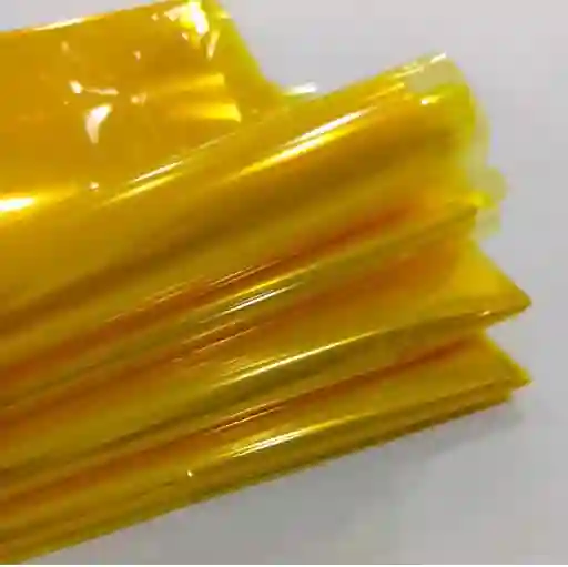 Pliego Papel Celofan Color Amarillo