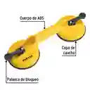 Chupa Ventosa Para Vidrio Doble Copa Pretul (max. Carga 70kg)
