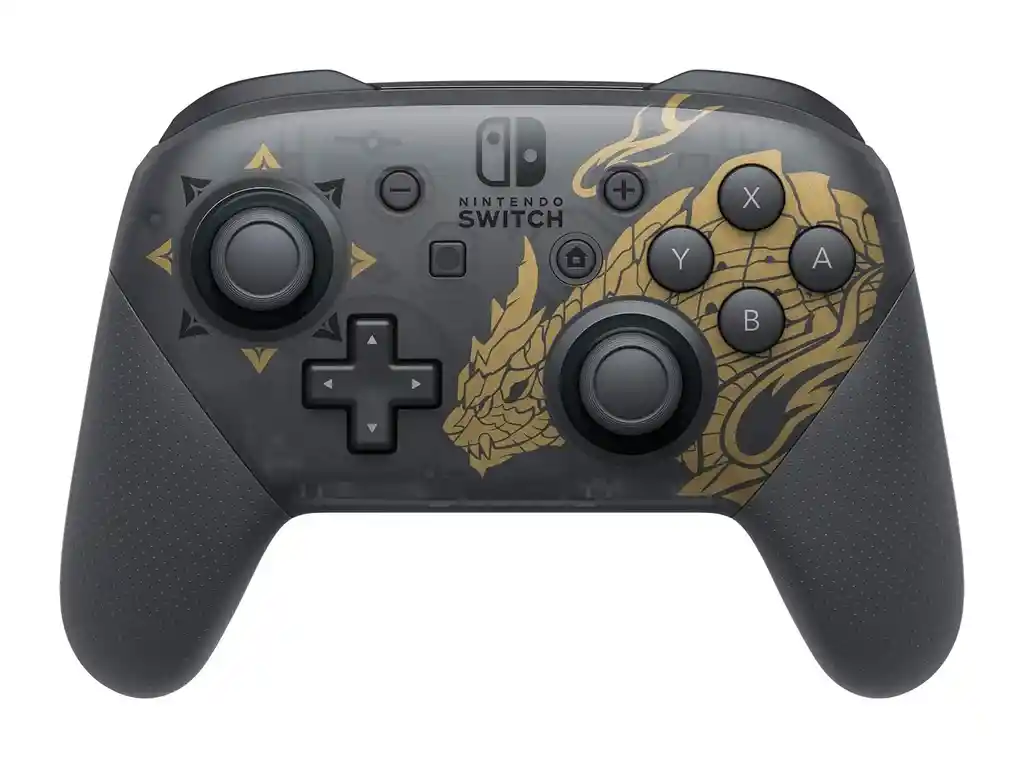 Control Joystick Inalámbrico Nintendo Switch Pro Controller Monster Hunter Rise Edition