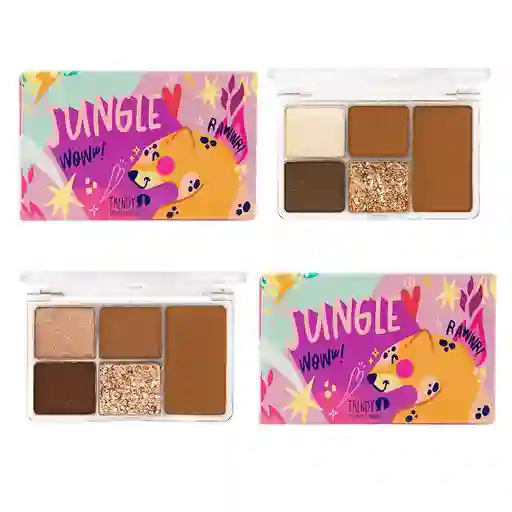 Trendy Sombra Y Bronzer Jungle Tono 1