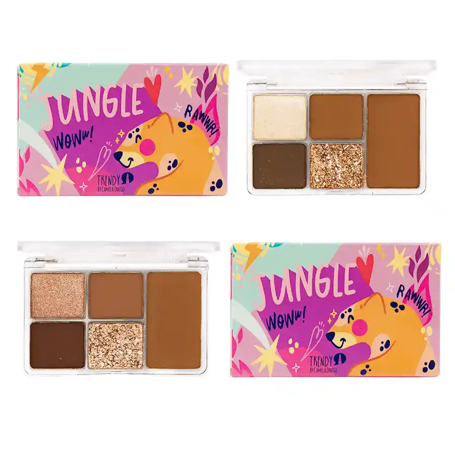 Trendy Sombra Y Bronzer Jungle Tono 1