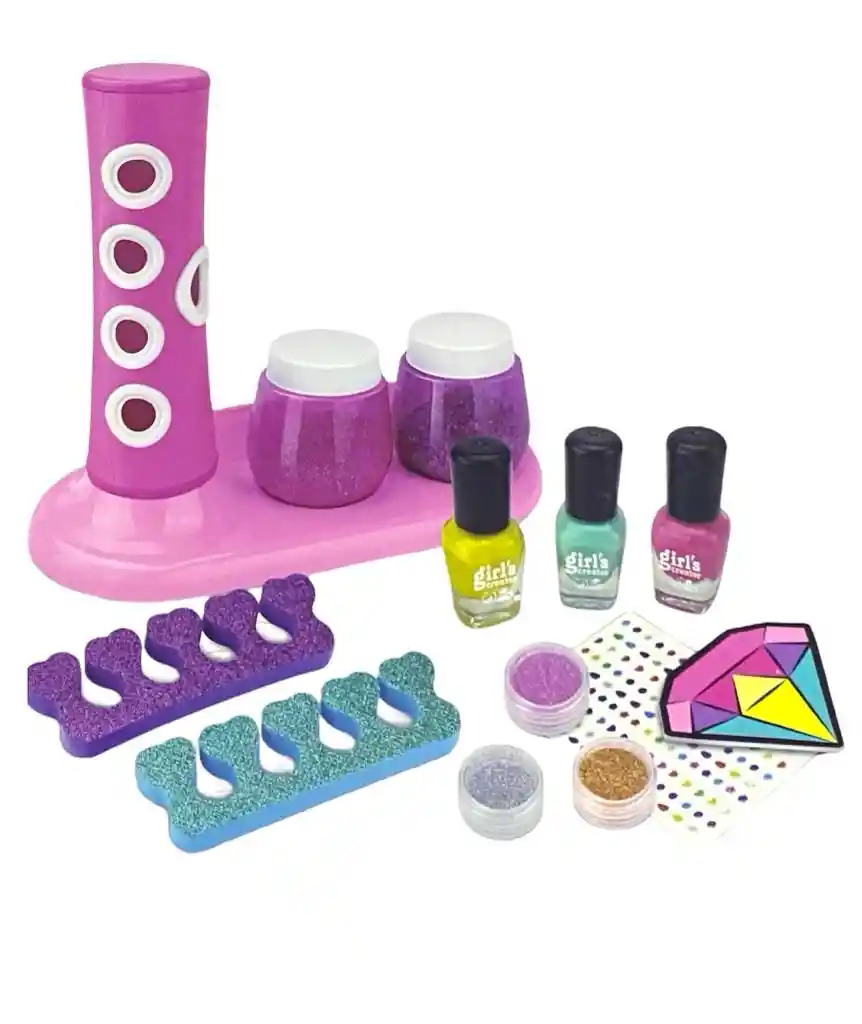 Juguete Set De Uñas Ref Mebk-387