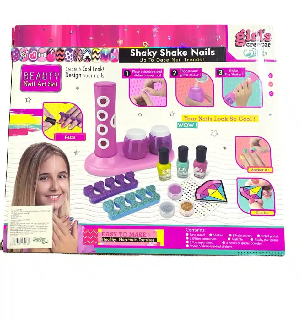 Juguete Set De Uñas Ref Mebk-387