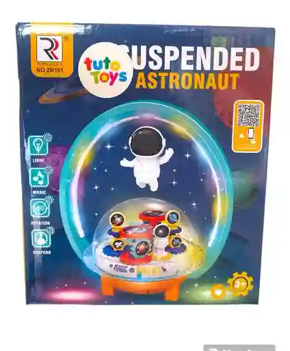 Juguete Astronauta Luz Y Sonido Ref Zr191