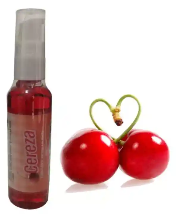 Lubricante Caliente Cereza Masajes Comestible 60ml