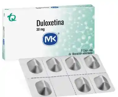 Duloxetina 30 Mg Caja X 7 Capsulas Liberacion Retardada