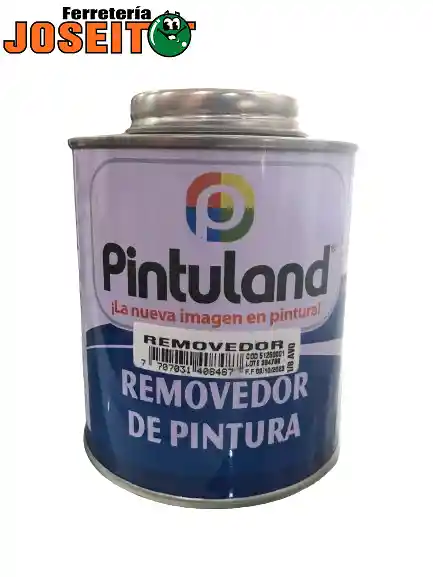 Removedor De Pinturas 1/8 (0,5 Litros) Pintuland