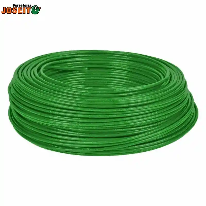 Rollo Cable 7 Hilos #10 Verde Procables / Centelsa (100 Metros)