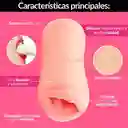 Vagina Realista Masturbador Masculino Boca Con Textura Juguete Sexual