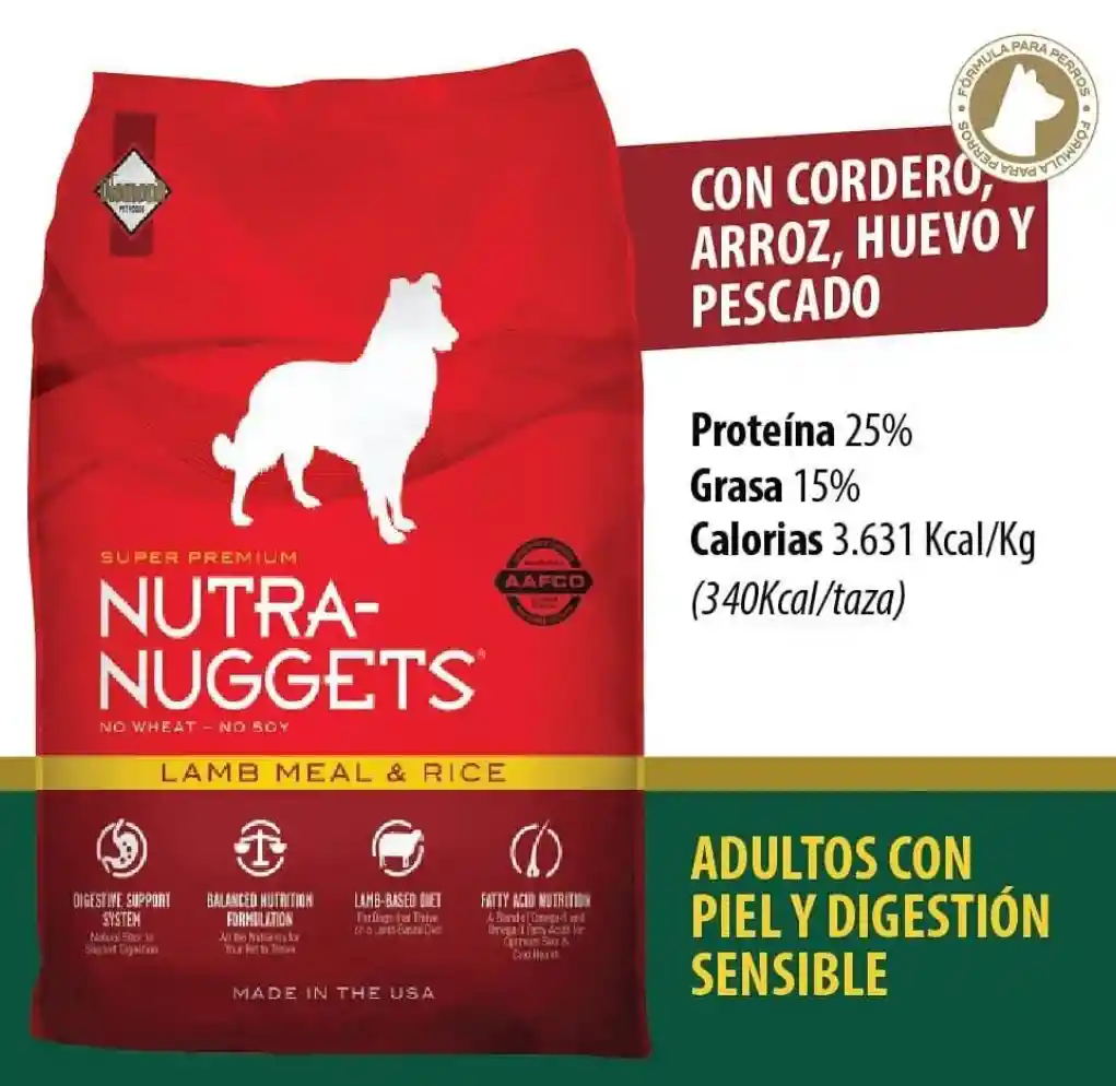 Nutra Nuggets® Lamb Meal And Rice 7.5 Kg