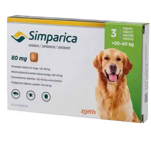 Simparica 80mg (20-40kg)