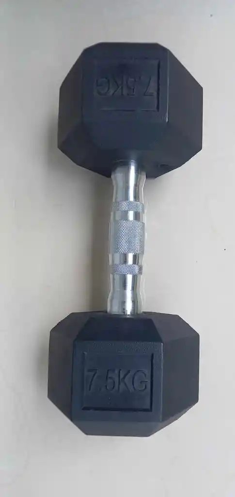 Mancuerna Encauchetada 7.5kg Unidad