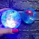 Pelota Luminosa Con Luces Azul