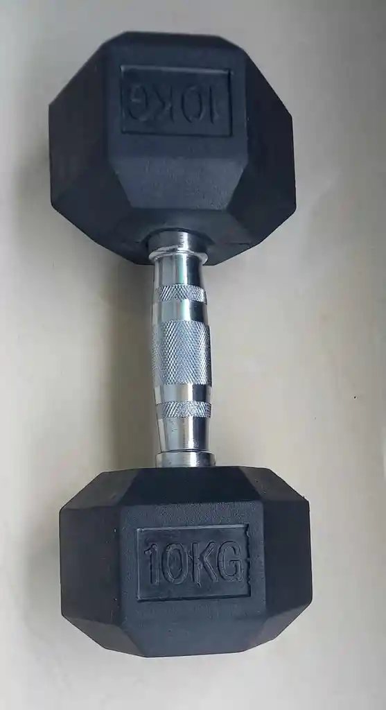 Mancuerna Encauchetada 10kg Unidad