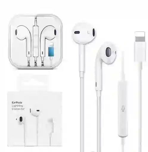 Audifonos Para Iphone Earpods Lightning Genéricos Bluetooth Manos Libres