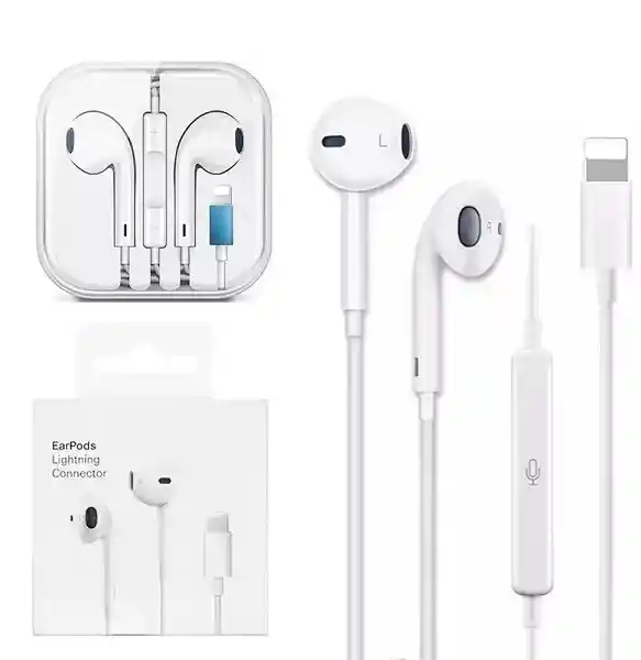 Audifonos Para Iphone Earpods Lightning Genéricos Bluetooth Manos Libres